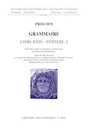 Grammaire, livre XVIII